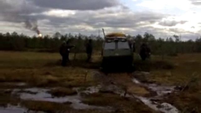 Канадский вездеход тащит русский вездеход смотреть онлайн