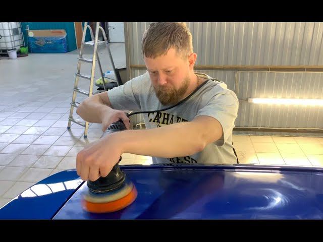 Мягкая полировка кузова. Как наносить керамику и жидкое стекло CarPro. Закулисье детейлинга. Часть 1 смотреть онлайн