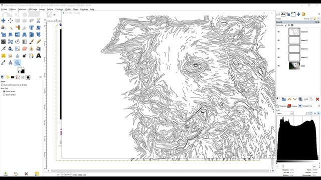 Amusez vous avec Doodle filtre de G'MIC dans GIMP смотреть онлайн