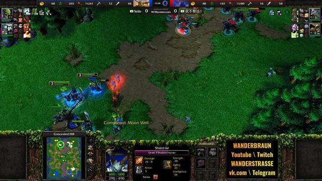 Уникальные решения за Ночных Эльфов в матче за $20.000 против Орды [Warcraft 3 Reforged] смотреть онлайн