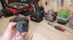 Stihl FS 38 szétszerelés / disassembly Part 4 - kuplungharang leszerelés