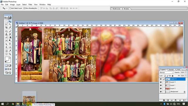 Album sheet designing in Photoshop 7.0 (Class-21) смотреть онлайн