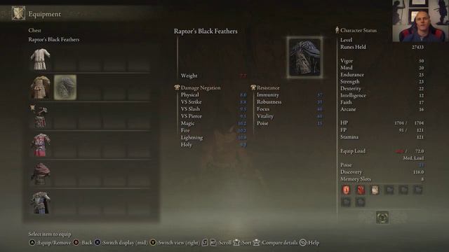 Elden Ring - Barbarian Build. Sages Cave, Two Boss Fights, TONS of loot. смотреть онлайн