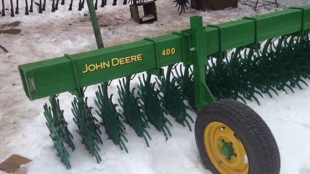 Ротационная борона Мотыга ( мотига) Кейс и Джон Дир смотреть онлайн