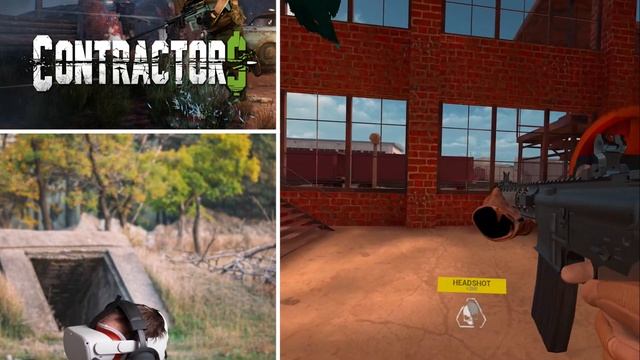 The BEST Oculus Quest 2 Online Shooter Is HERE! | Contractors Quest 2 Gameplay