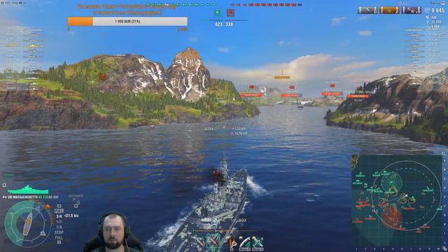 Massachusetts. Лучший прем-линкор 8 уровня?