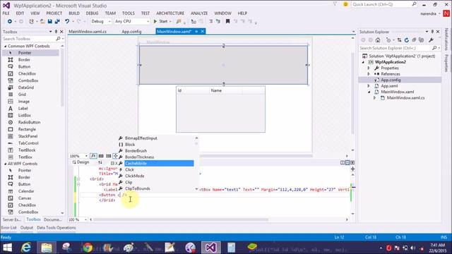 How To Insert Data Into Database Using TextBox  In WPF
