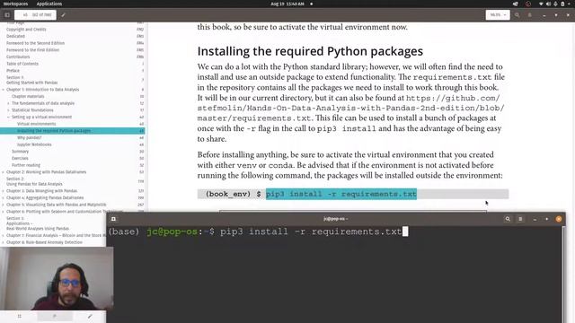 Cómo instalar paquetes de python definidos en Jupyter Notebook (Guía Libro de Molin 2nd Edition) смотреть онлайн