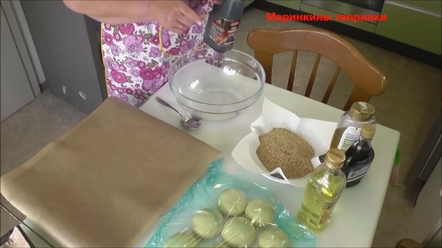 Кунжутные бублики. Маринкины творинки смотреть онлайн