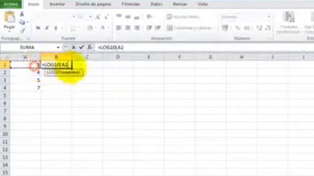 57 Función excel log, ln, log10 смотреть онлайн