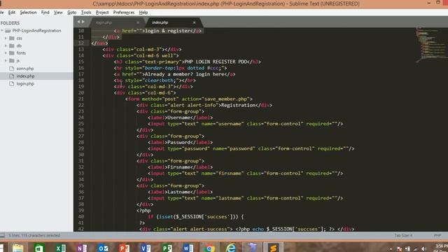 Login Register PHP dengan PDO 1 смотреть онлайн