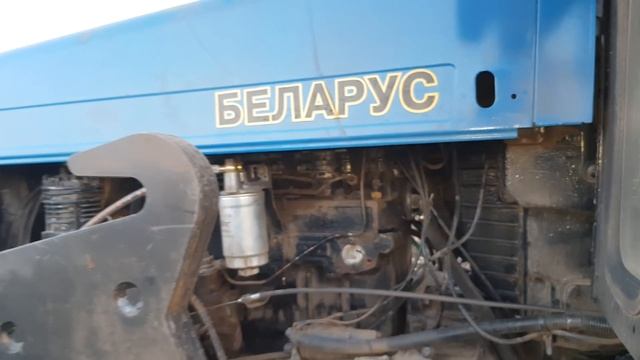 Трактор МТЗ кидает белый дым из выхлопной трубы и Троит /  Проверяем топливную сис., находим причин