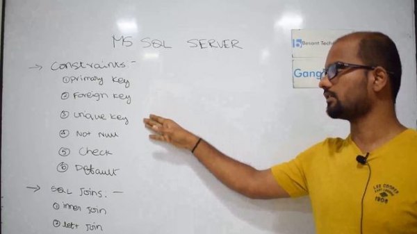 Microsoft SQL Server Concepts | MS SQL Server Tutorial For Beginners