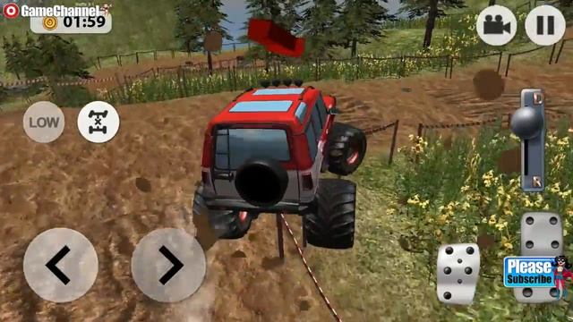 Monster Truck Offroad Rally 2 / 4x4 3D Drive Truck Games / Android Gameplay Video #3 смотреть онлайн