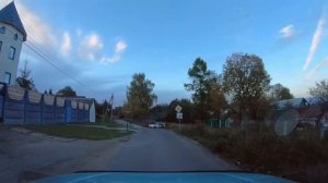 Поездка Москва—Яхрома, Димитровское шоссе 2018-09-29