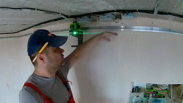 Монтаж ТЕНЕВОГО профиля и два слоя гипса. Какие сложности. смотреть онлайн