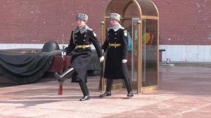 Как происходит смена караула в Москве у Кремля / Changing of the guard at the Kremlin