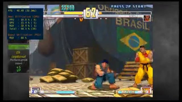 [RPCS3 v0.0.7-8692] Street Fighter III: 3rd Strike Online Edition смотреть онлайн