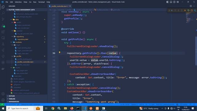 #5 || Accessing Protected Route || Flutter Token Management смотреть онлайн