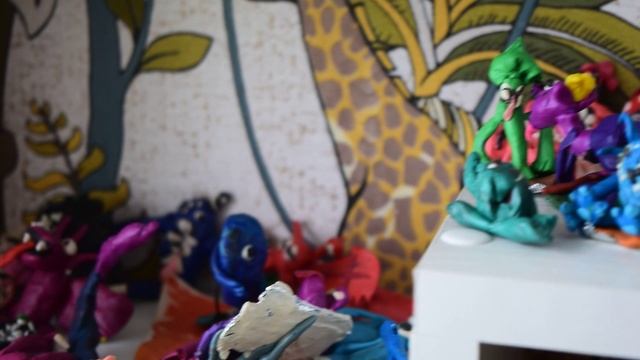 за кадром лепка банбан