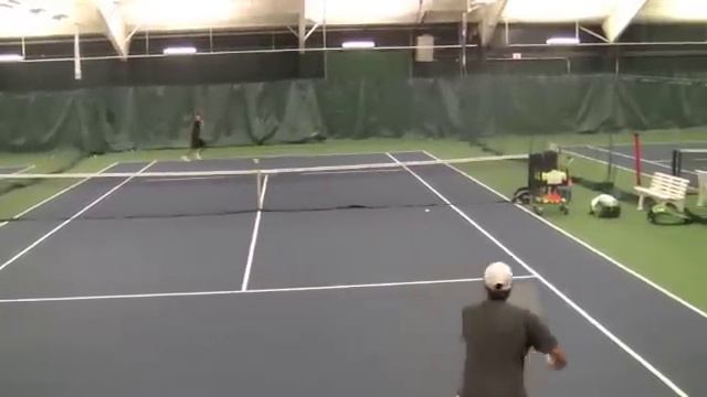 Bradley Noyes College tennis video смотреть онлайн