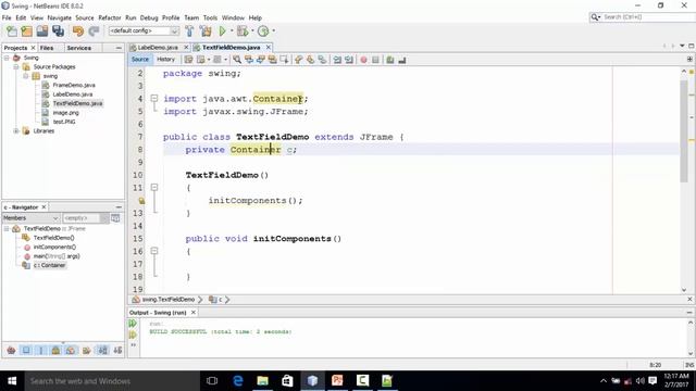Java Swing Bangla Tutorial 19 : How to create JTextField смотреть онлайн