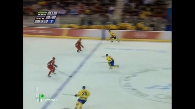 Хоккей Олимпиада 2006 Турин Швеция - Россия смотреть онлайн