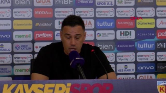 KAYSERİSPOR 2-2 ADANA DEMİRSPOR | ÇAĞDAŞ ATAN VE VINCENZO MONTELLA MAÇ SONU BASIN TOPLANTISI смотреть онлайн