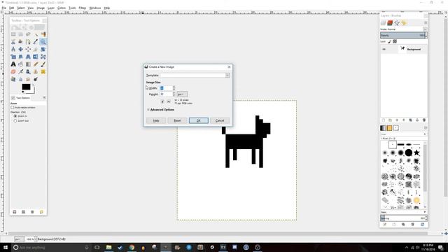 High Resolution Pixel Art Tutorial With Gimp смотреть онлайн