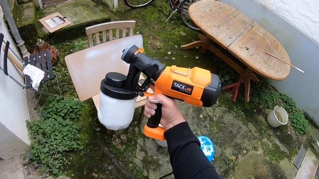 Paint Sprayer 800ml/min, Electric Spray Gun with 3 Spray Patterns Unboxing and instructions смотреть онлайн