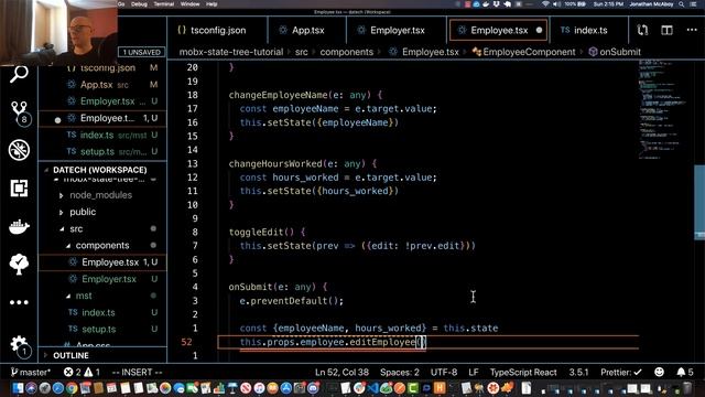 Mobx State Tree Tutorial[9/10]: Using Deep level actions смотреть онлайн