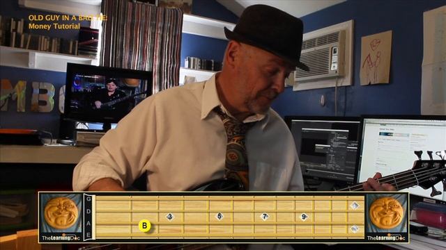 Old Guy in a Bad Tie: How to play the bass line to Pink Floyd's 'Money' смотреть онлайн