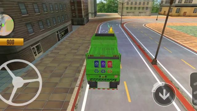 Garbage Truck Simulator 2022 - Real Trash Dump Truck Offroad Driver - Android GamePlay смотреть онлайн