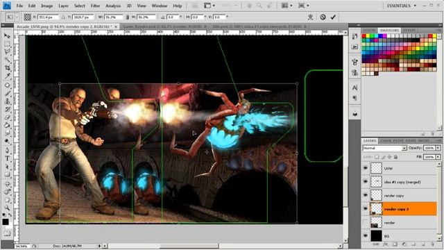 Your first day in 3ds max_Creating a texture in Photoshop 13 смотреть онлайн