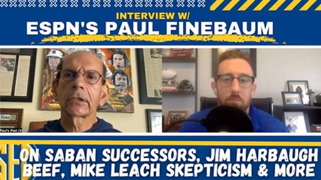 Paul Finebaum talks Nick Saban successors, Jim Harbaugh beef, Mike Leach skepticism & more смотреть онлайн