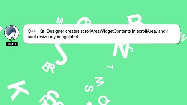 C++ : Qt, Designer creates scrollAreaWidgetContents in scrollArea, and i cant resize my imagelabel смотреть онлайн