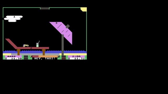 Lets Play - Space Taxi [Commodore 64] смотреть онлайн