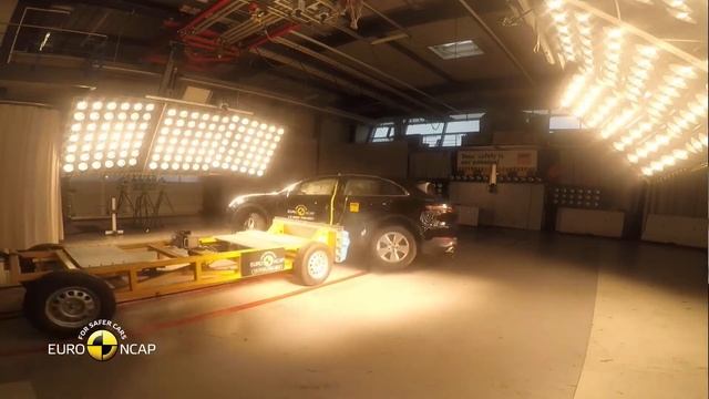 2018 NEW Porsche Cayenne - Euro NCAP Safety Crash Test смотреть онлайн