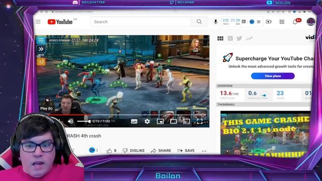 FIX YOUR GAME! WHY I CAN'T PLAY Marvel Strike Force! BUGGIEST MARVEL Game EVER! смотреть онлайн