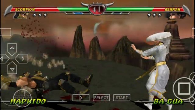 Mortal kombat gameplay in android.(ppsspp app). смотреть онлайн