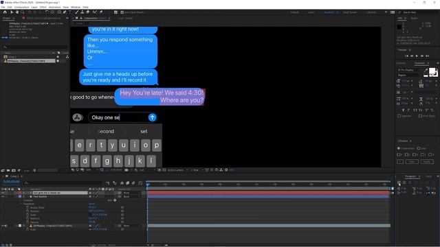 How To Create A Dynamic Text Bubble Effect In After Effects смотреть онлайн