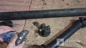 Замена кардана Соболя на ремонтный - результат.