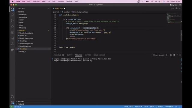 hash md5 Password Crack | picoCTF category general смотреть онлайн