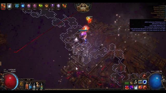 【PoE】Supreme Ego GC Mine Chayula's Domain【3.7】 смотреть онлайн