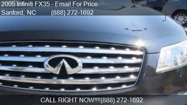 2005 Infiniti FX35 Base AWD 4dr SUV for sale in Sanford, NC смотреть онлайн