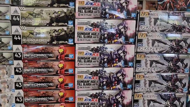 NICE shipment! MG Thunderbolt Gundam, lots of UCHG, and some more anime statues смотреть онлайн