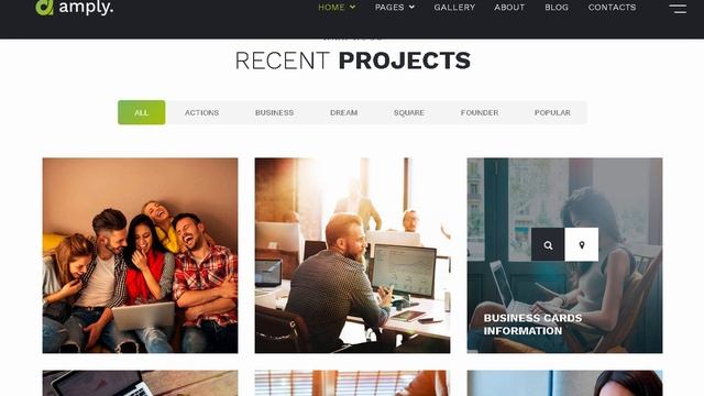 Amply - WordPress theme for Digital Business | Themeforest Templates смотреть онлайн