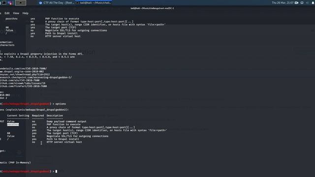 VulnHub/Root Me - DC-1 - Drupalgeddon Coton смотреть онлайн
