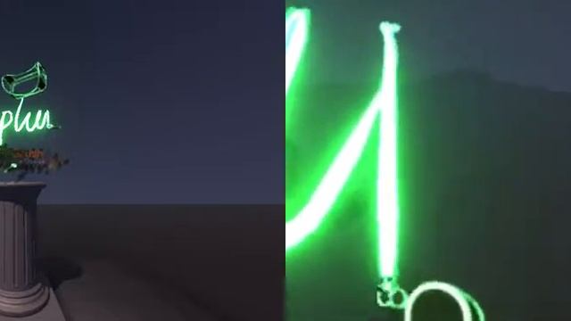 3rd & 1st person view - tiltbrush by vrcapture смотреть онлайн