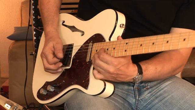 2011 Fender Telecaster Thinline 6oths Anniv. / Okko Diablo Overdrive смотреть онлайн